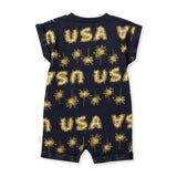 Burt's Bees USA Organic Cotton Baby Romper