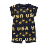Burt's Bees USA Organic Cotton Baby Romper