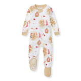 Burt's Bees Organic Baby One-Piece Sleeper Easter Breakfast
