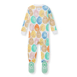 Burt's Bees Organic Baby One-Piece Sleeper Easter Friends