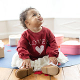 Burt's Bees Organic Baby & Toddler Sweatshirt Loved