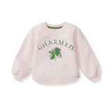 Burt's Bees Organic Baby & Toddler Sweatshirt Charmed Pink