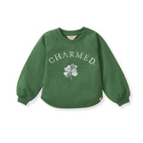 Burt's Bees Organic Baby & Toddler Sweatshirt Charmed Green