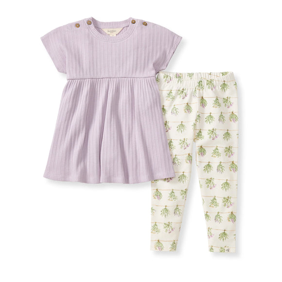 Burt's Bees Organic Fresh Herbs Tunic and Pant Set