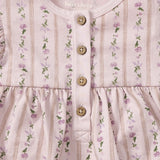 Burt's Bees Organic Farmhouse Floral Jumpsuit