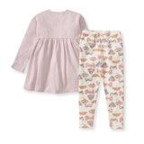 Burt's Bees Organic Chunky Slub Tunic & Boho Butterfly Pants Set