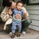 Burt's Bees Organic Color Blocked Sweatshirt & Pants Set