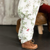 Burt's Bees Organic Baby Girl Holiday Snowflakes Jumpsuit