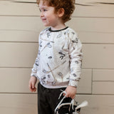 Burt's Bees Organic Baby & Toddler Sweatshirt & Pants Set Hockey Season