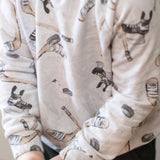 Burt's Bees Organic Baby & Toddler Sweatshirt & Pants Set Hockey Season