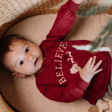 Burt's Bees Organic Baby & Toddler Sweatshirt Believe
