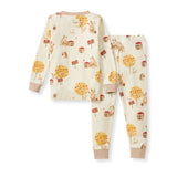 Burt's Bees Organic Two-Piece Pajamas Apple Season