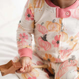Burt's Bees Organic Baby One-Piece Sleep & Play Magical Pumpkins