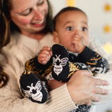 Burt's Bees Organic Baby One-Piece Sleeper Happy New Year