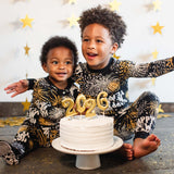 Burt's Bees Organic Baby One-Piece Sleeper Happy New Year