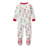 Burt's Bees Organic Baby One-Piece Sleeper Santa in the Sky