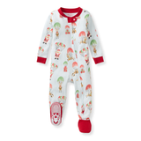 Burt's Bees Organic Baby One-Piece Sleeper Santa in the Sky