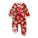 Burt's Bees Organic Baby One-Piece Sleeper Gingerbread Bake