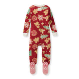 Burt's Bees Organic Baby One-Piece Sleeper Gingerbread Bake