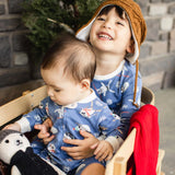 Burt's Bees Organic Baby One-Piece Sleeper Meet Me on the Mountain