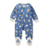 Burt's Bees Organic Baby One-Piece Sleeper Meet Me on the Mountain