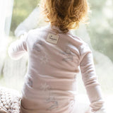 Burt's Bees Organic Baby One-Piece Sleeper Ice Skates