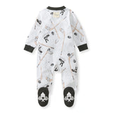 Burt's Bees Organic Baby One-Piece Sleeper Hockey Season