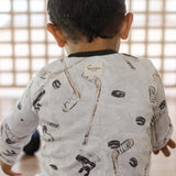 Burt's Bees Organic Two-Piece Pajamas Hockey Season