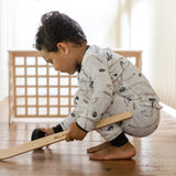 Burt's Bees Organic Two-Piece Pajamas Hockey Season