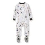 Burt's Bees Organic Baby One-Piece Sleeper Hockey Season