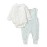Burt's Bees Organic Origami Bodysuit & Jumpsuit Baby Boy Set