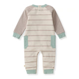 Burt's Bees Organic Baby Jumpsuit Basic Stripe