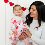 Burt's Bees Organic Baby & Toddler Tunic and Pants Set I Heart You