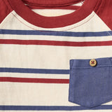 Burt's Bees Organic Baby USA Stripe Boy Tee & Shorts Set