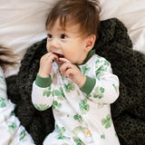 Burt's Bees Organic Two-Piece Pajamas Happy Go Lucky