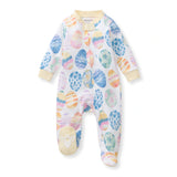 Burt's Bees Organic Baby One-Piece Sleeper Easter Eggs