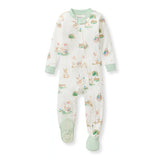 Burt's Bees Organic Baby One-Piece Sleeper Bunny Egg Hunt