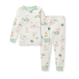Burt's Bees Organic Two-Piece Pajamas Bunny Egg Hunt