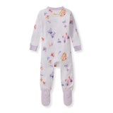 Burt's Bees Organic Baby One-Piece Sleeper Wings a Flutter