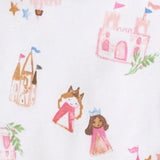 Burt's Bees Organic Two-Piece Pajamas Fairytale Castle