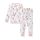 Burt's Bees Organic Two-Piece Pajamas Fairytale Castle