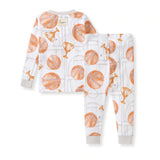 Burt's Bees Organic Two-Piece Pajamas Basketball Court
