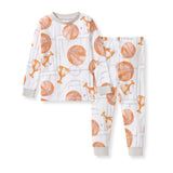 Burt's Bees Organic Two-Piece Pajamas Basketball Court