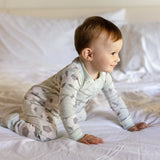 Burt's Bees Organic Baby One-Piece Sleeper Soccer Goal
