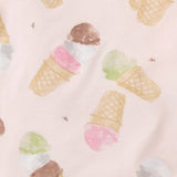 Burt's Bees Organic Two-Piece Pajamas Ice Cream Cone