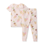 Burt's Bees Organic Two-Piece Pajamas Ice Cream Cone