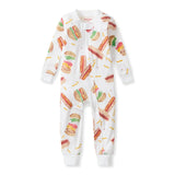 Burt's Bees Organic Baby One-Piece Sleeper Hot Dogs & Hamburgers