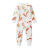Burt's Bees Organic Baby One-Piece Sleeper Hot Dogs & Hamburgers