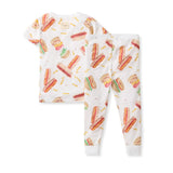 Burt's Bees Organic Two-Piece Pajamas Hot Dogs & Hamburgers
