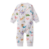 Burt's Bees Organic Baby One-Piece Sleeper Snorkeling Friends